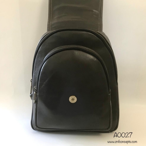 Convertible Backpack/Sling Bag Charcoal Black/grey - Picture 5 of 7